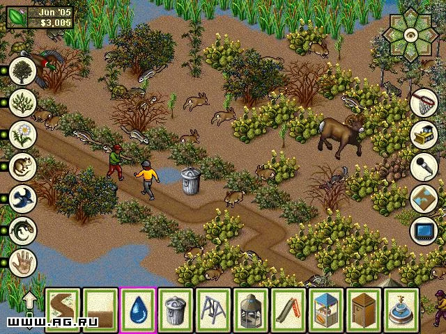 Изображение игры: SimPark