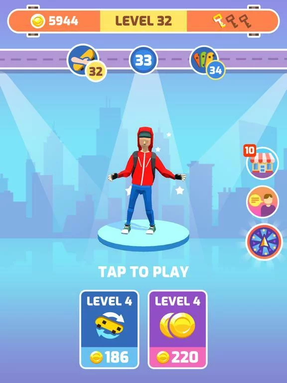 Изображение игры: Skater Race