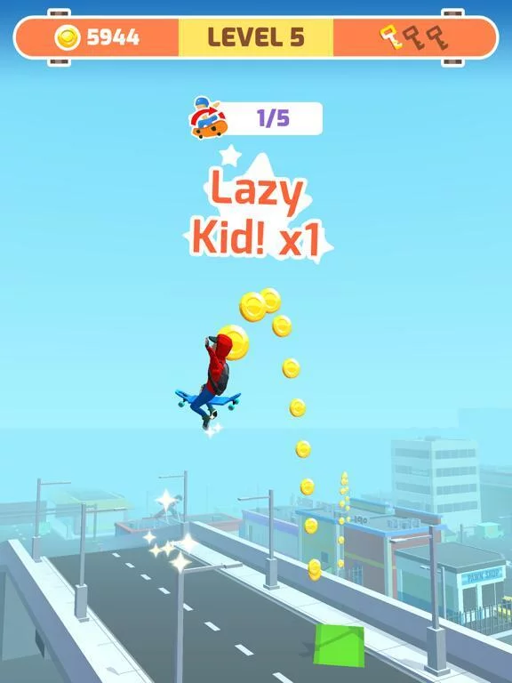 Изображение игры: Skater Race