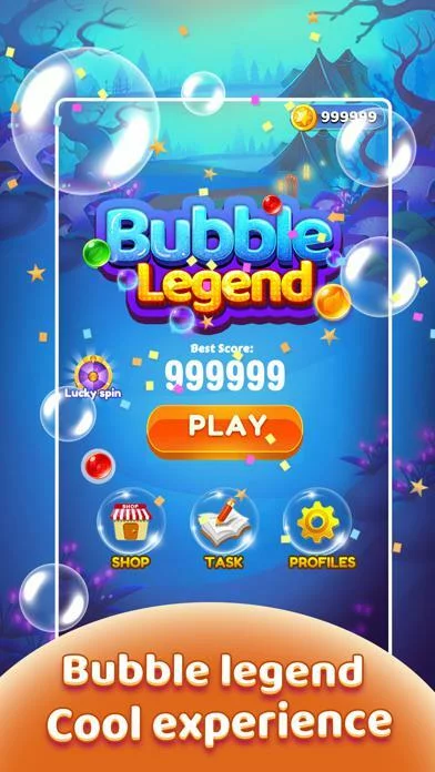 Изображение игры: Bubble Legend Mania