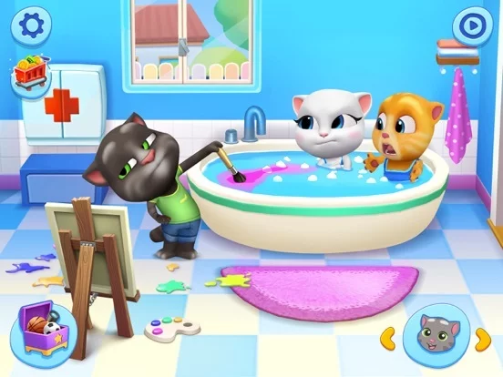 Изображение игры: My Talking Tom Friends