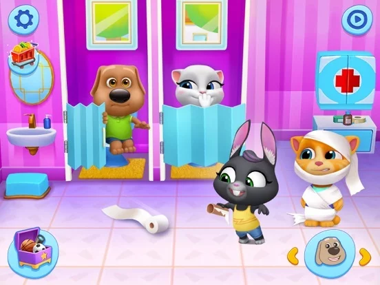 Изображение игры: My Talking Tom Friends