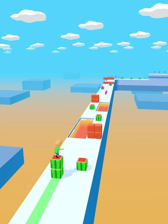Изображение игры: Cube Surfer!