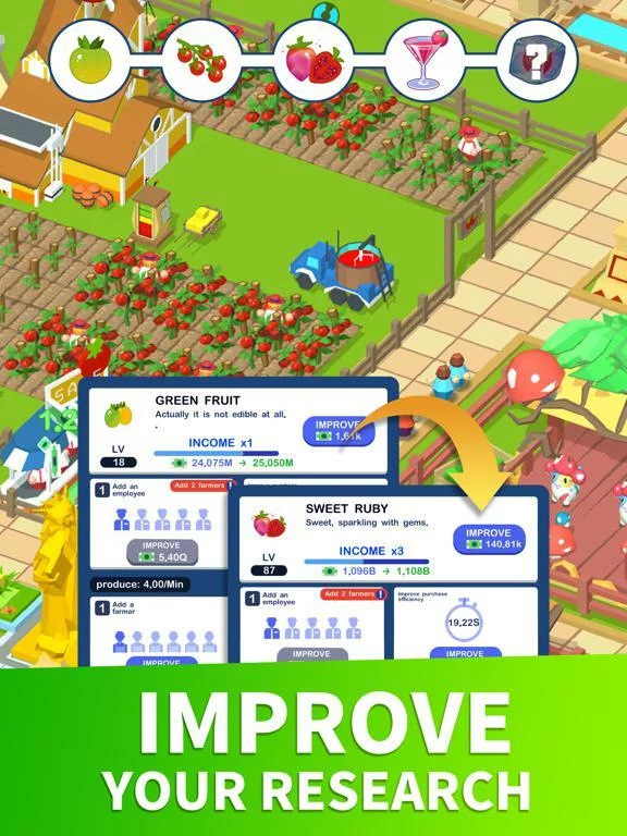 Изображение игры: Idle Farm Tycoon - Cash Empire