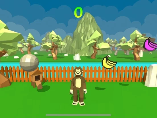 Изображение игры: JoJo Banana Catch