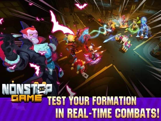 Изображение игры: Nonstop Game: Cyber Raid