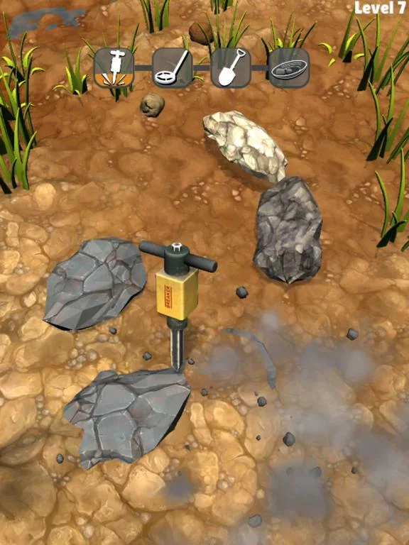 Изображение игры: Gold Rush 3D!