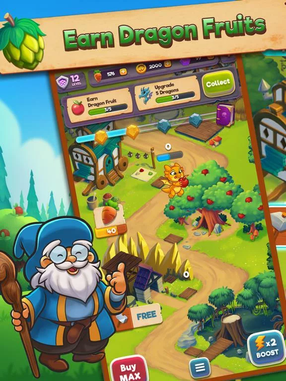 Изображение игры: Dragon Idle Adventure