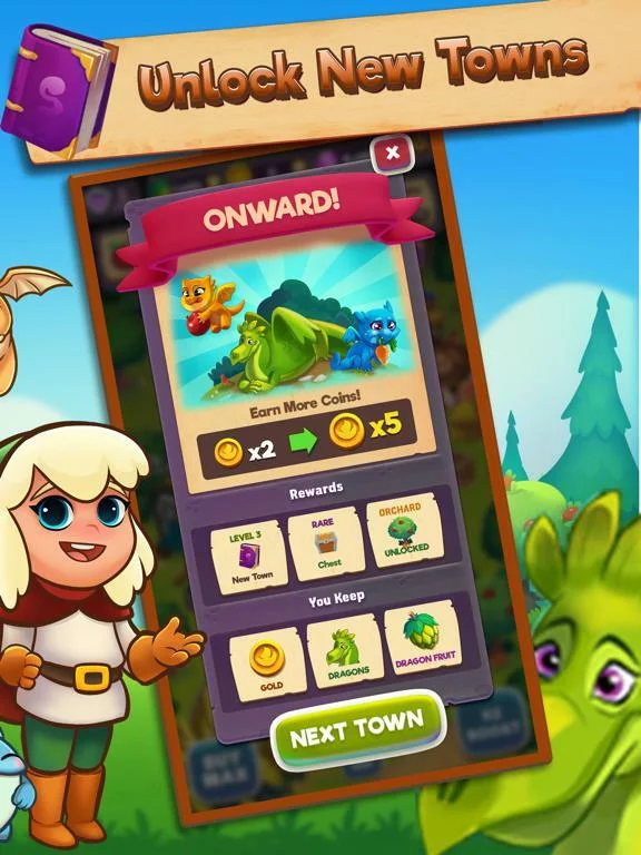 Изображение игры: Dragon Idle Adventure