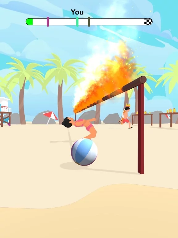 Изображение игры: Limbo Race 3D