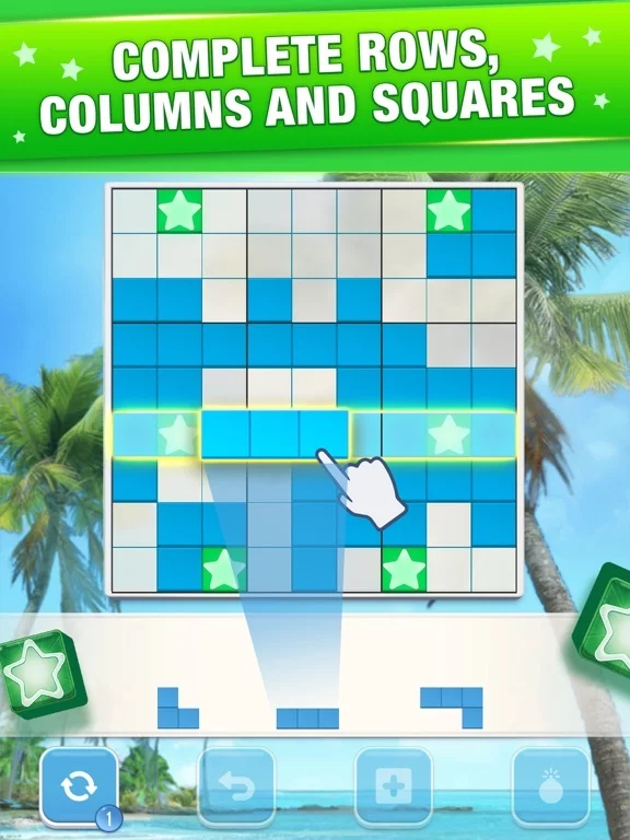 Изображение игры: Tetra Block - Puzzle Game