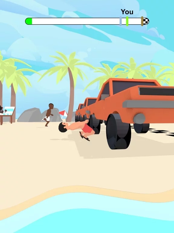 Изображение игры: Limbo Race 3D