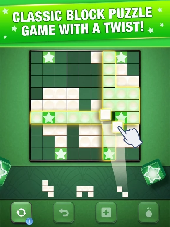 Изображение игры: Tetra Block - Puzzle Game