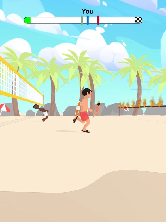 Изображение игры: Limbo Race 3D