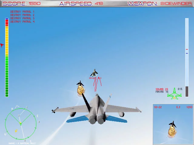 Изображение игры: Fighter Pilot