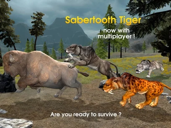 Изображение игры: Sabertooth Multiplayer Survival Simulator