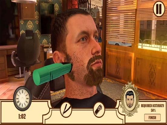 Изображение игры: Barber Shop Hair Saloon Sim 3D