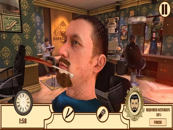 Изображение игры: Barber Shop Hair Saloon Sim 3D