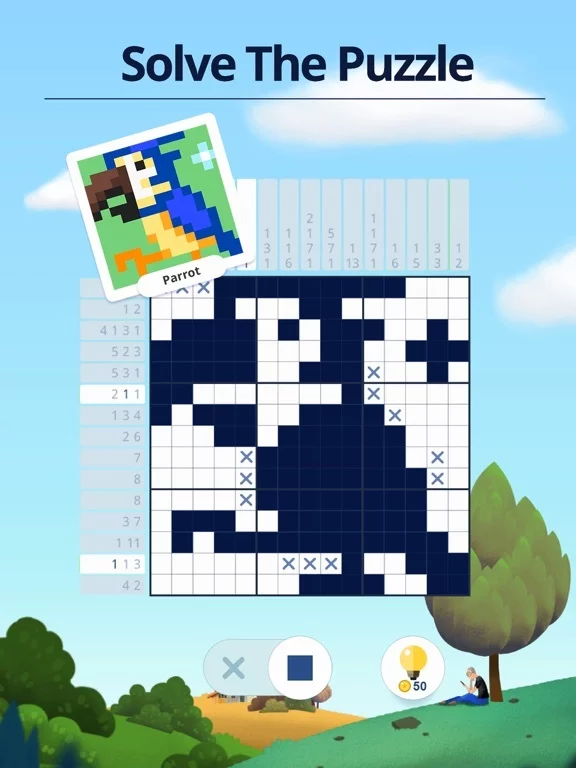 Изображение игры: Nonogram - Griddlers Puzzle