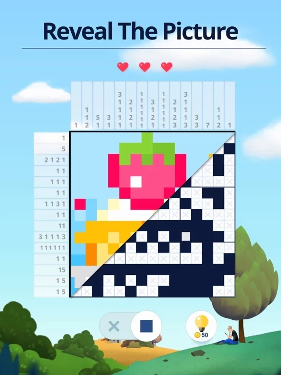 Изображение игры: Nonogram - Griddlers Puzzle