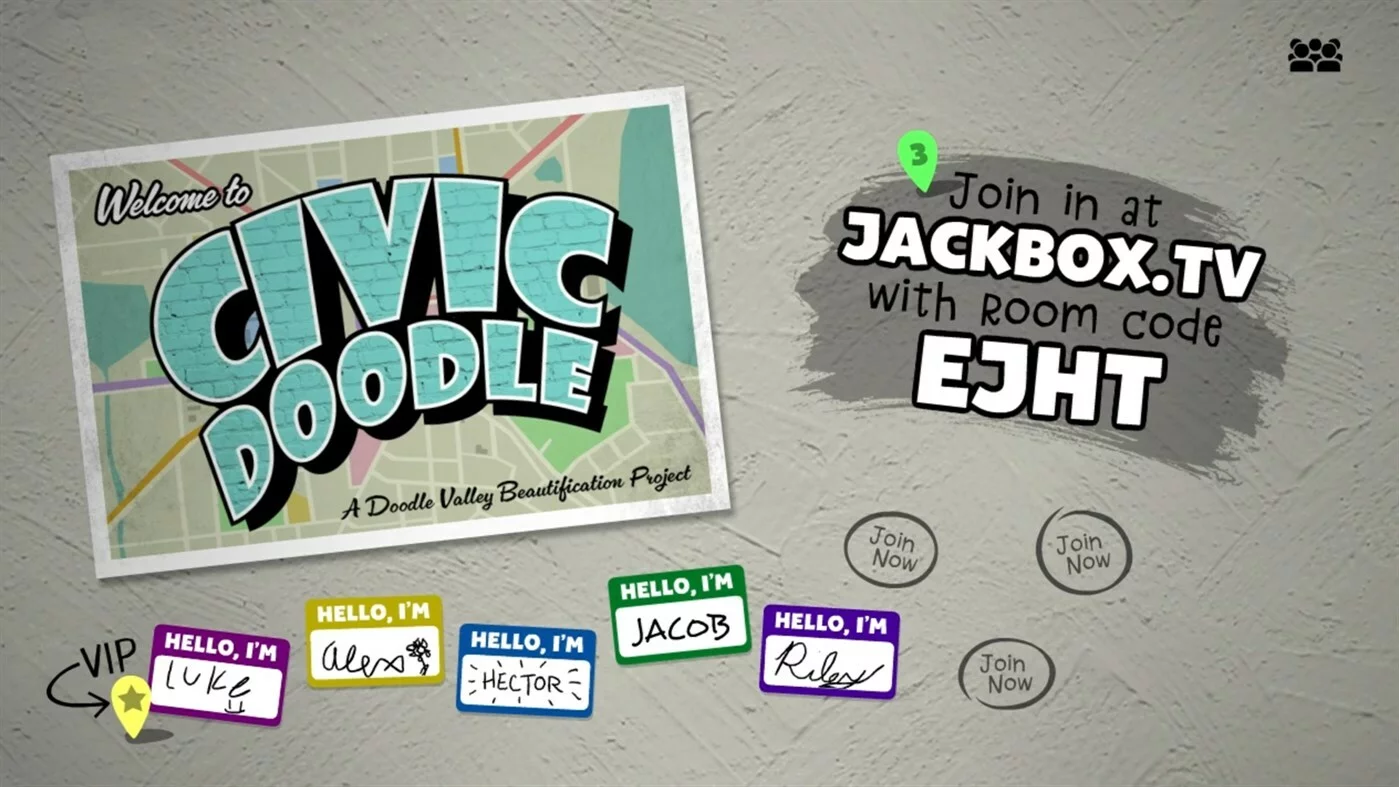 Изображение игры: The Jackbox Party Trilogy 2.0