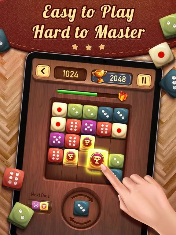 Изображение игры: Merge Dice - Puzzle Game 5x5