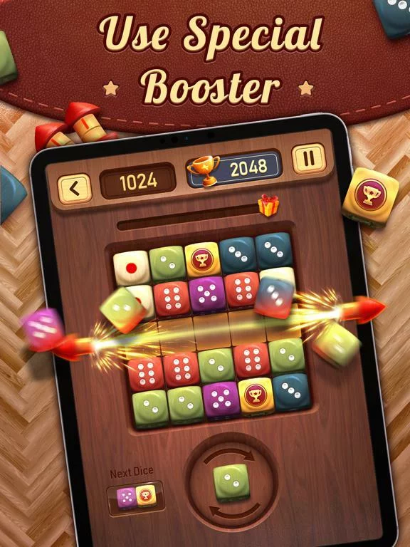 Изображение игры: Merge Dice - Puzzle Game 5x5