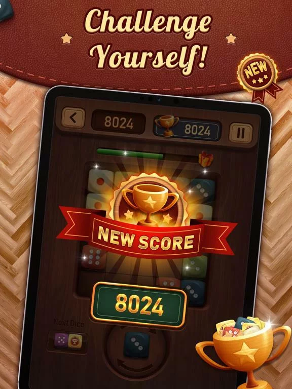 Изображение игры: Merge Dice - Puzzle Game 5x5