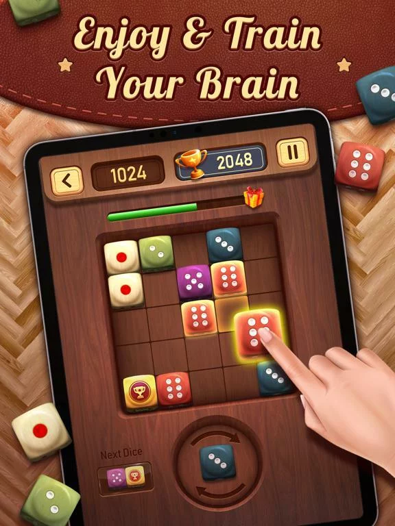 Изображение игры: Merge Dice - Puzzle Game 5x5