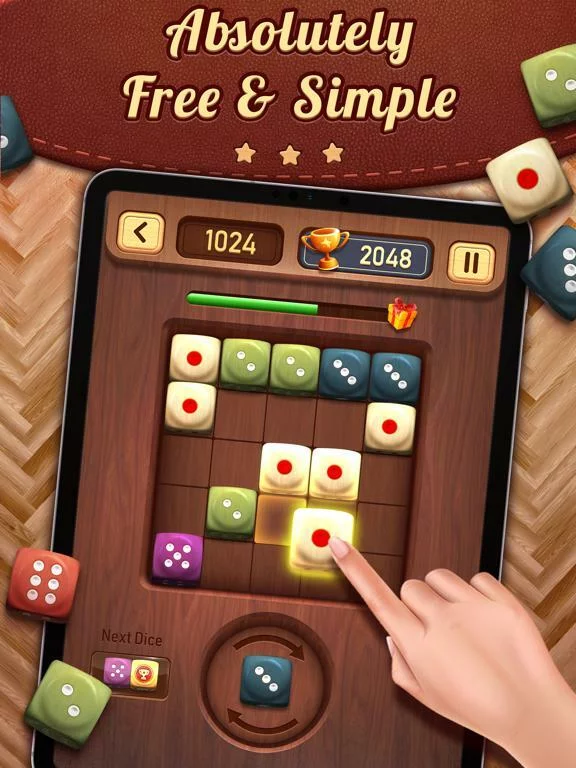 Изображение игры: Merge Dice - Puzzle Game 5x5