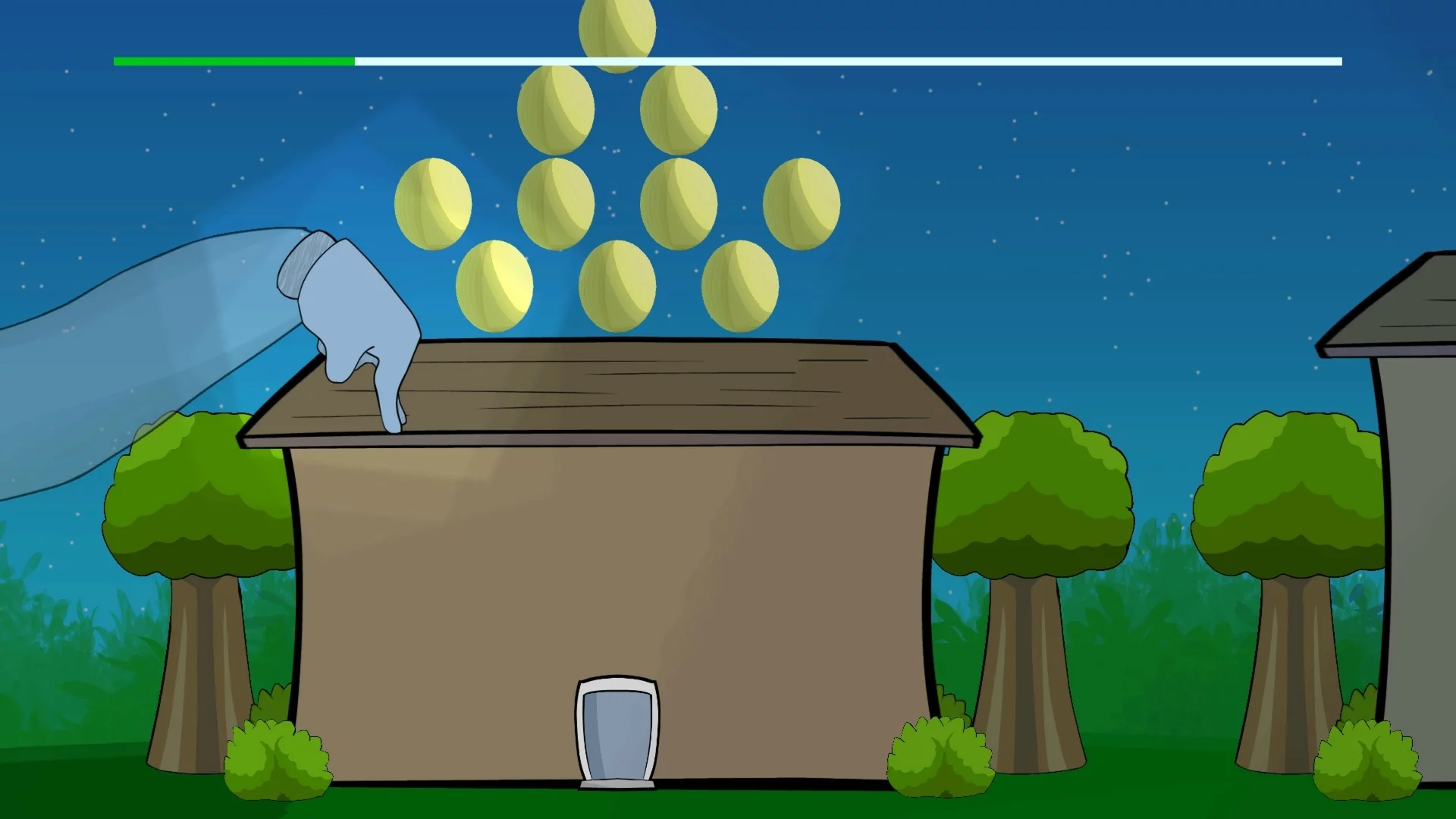Изображение игры: Finger on the Roof! Go! Rooftop Runner!