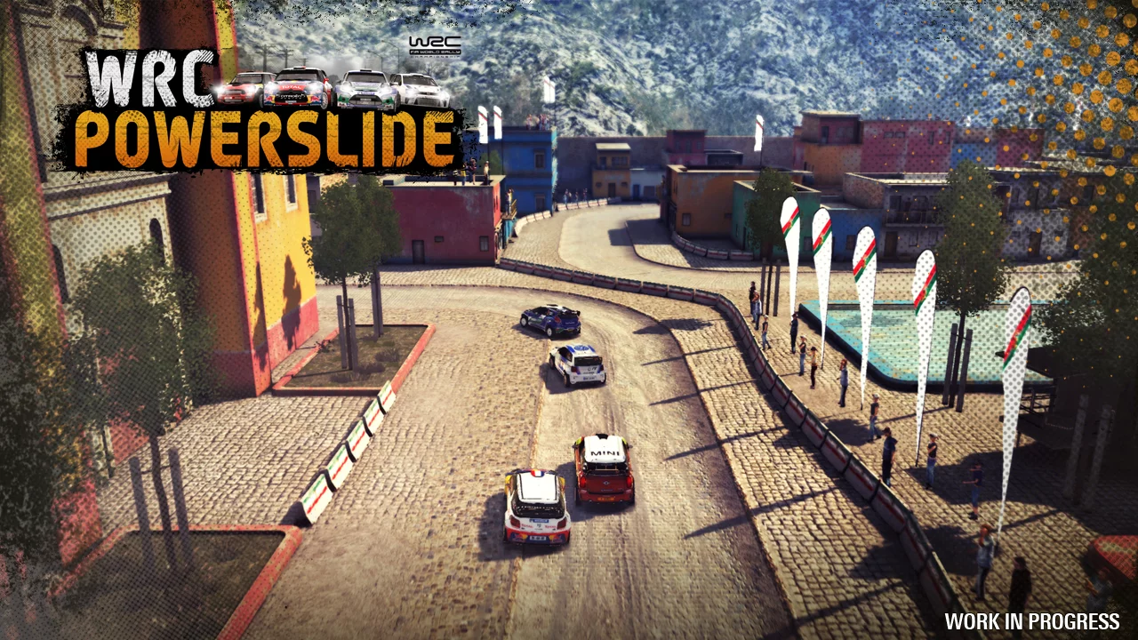 Изображение игры: WRC Powerslide