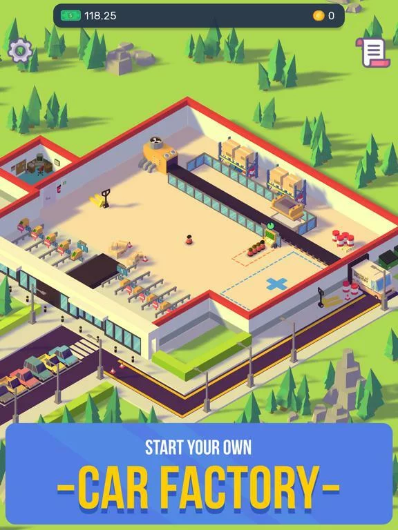Изображение игры: Car Industry Tycoon
