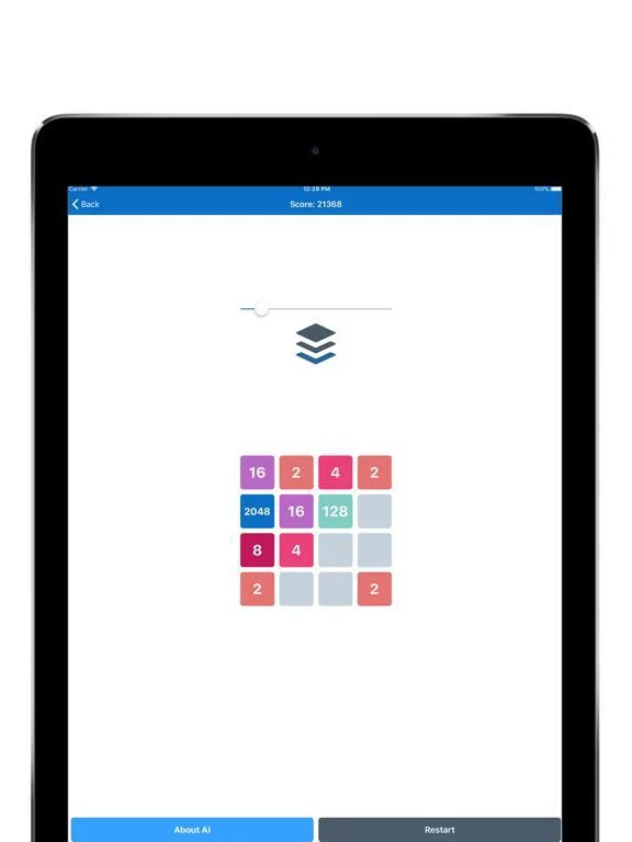 Изображение игры: 2048 - AI Solver