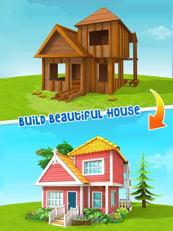 Изображение игры: Idle Home Makeover