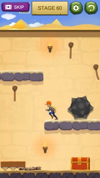 Изображение игры: Temple Escape - Rope Puzzle