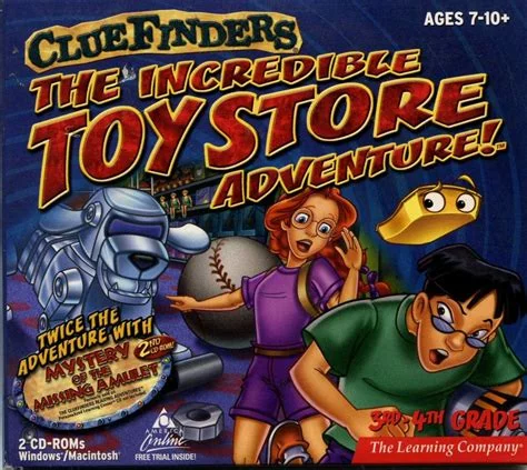 Изображение игры: The ClueFinders: The Incredible Toy Store Adventure