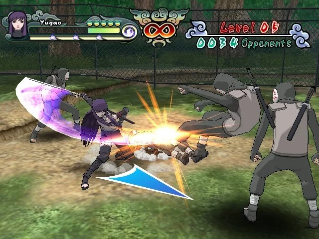 Изображение игры: Naruto: Clash of Ninja Revolution 2