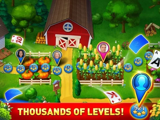 Изображение игры: Solitaire Tripeaks Homescapes