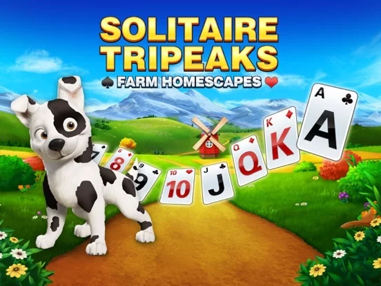 Изображение игры: Solitaire Tripeaks Homescapes
