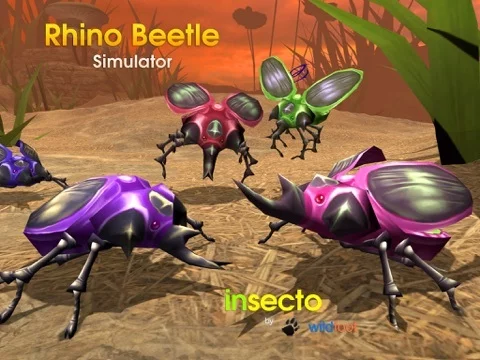 Изображение игры: Rhino Beetle Simulator