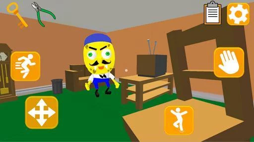 Изображение игры: Sponge Neighbor Escape 3D