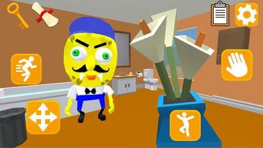 Изображение игры: Sponge Neighbor Escape 3D