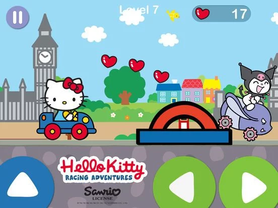 Изображение игры: Hello Kitty Racing Adventures