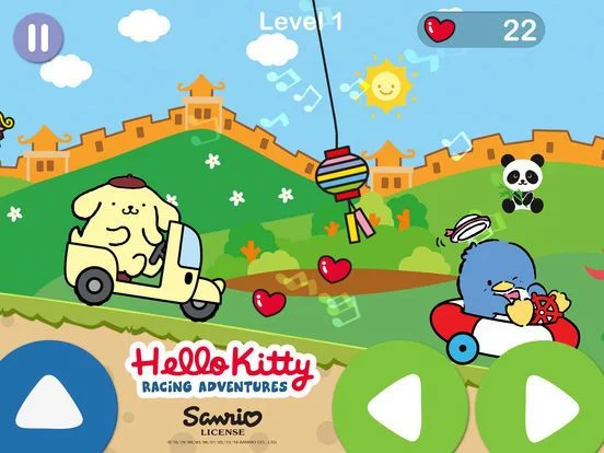 Изображение игры: Hello Kitty Racing Adventures