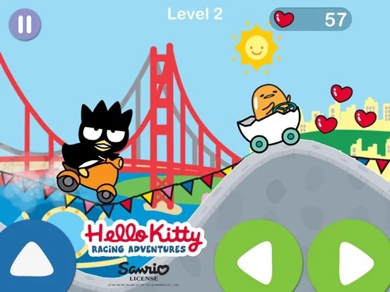 Изображение игры: Hello Kitty Racing Adventures