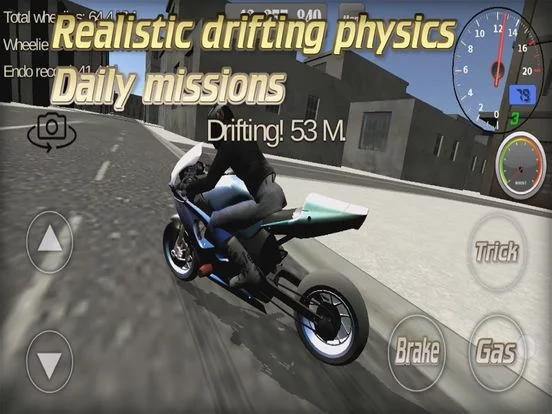 Изображение игры: Wheelie King 3D