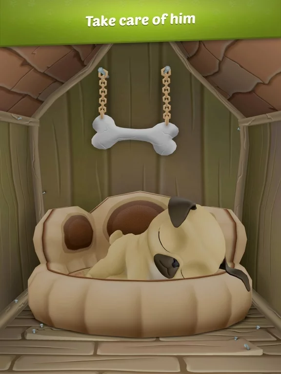 Изображение игры: My Virtual Pet Dog: Pug Louie