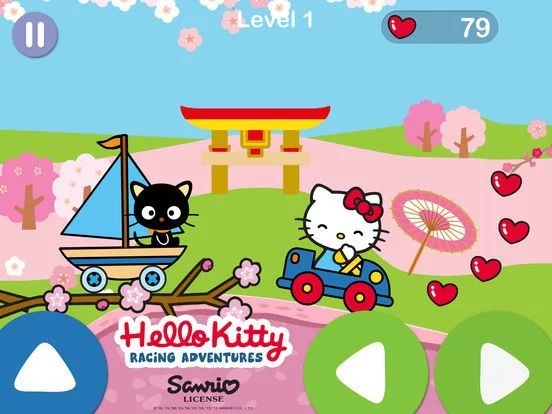 Изображение игры: Hello Kitty Racing Adventures