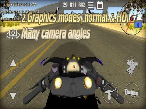 Изображение игры: Wheelie King 3D
